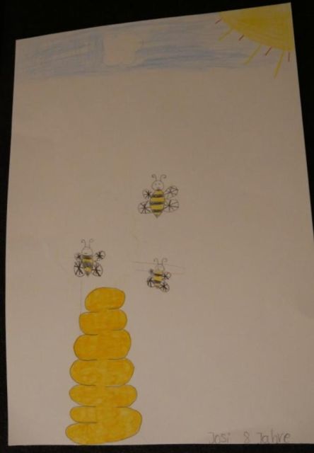 Bild vom Bienenstock
